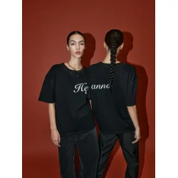 HeyAnno - Hey vintage tee - Black