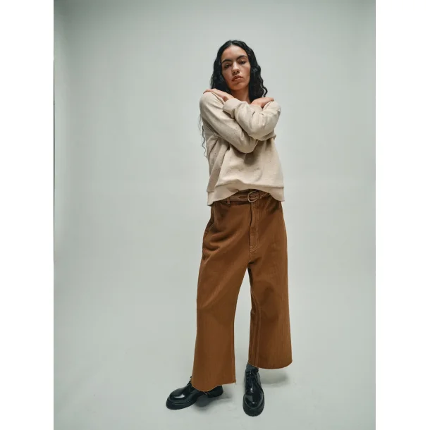 Heyanno - Full Herringbone Bukser - Foxtrot - Cropped