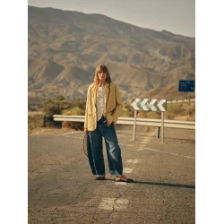 Heyanno - Vibrant Maze Blouse - Ecru