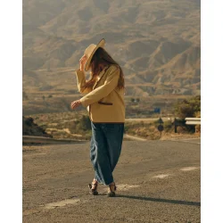 Heyanno - Wisdom Edge Blazer - Pampas