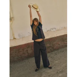 Heyanno - Play Vintage Tee - Blueberry