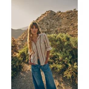 Heyanno - Grow Jacquard Skjorte - Carrot