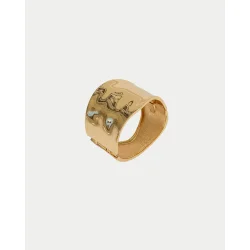 Bow 19 - Bold Bracelet - Gold