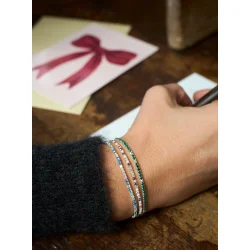 Black Colour - Shay Armb�nd - S�lv Mix - 3 stk