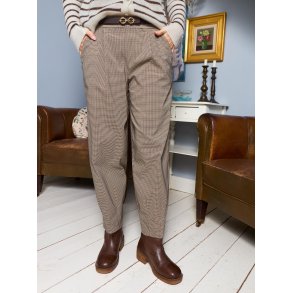 Black Colour - Davina Art Barrel Bukser - Brown