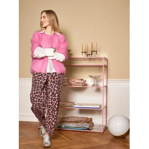 Black Colour - Ellie Barrel Bukser - Pink Leo