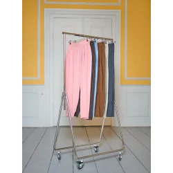 Black Colour - Davina Barrel Bukser - Hazelnut Brown