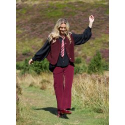 Black Colour - Cora fljlsbukser - Wine