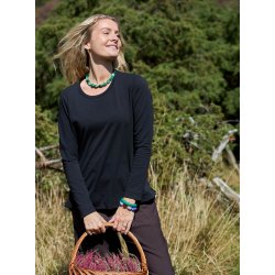 Black Colour - May LS t-shirt - Black