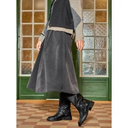 Black Colour - Abbie Nederdel - Charcoal