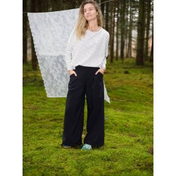 Black Colour - Davina Wideleg Bukser - Black