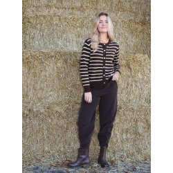 Black Colour - Memphis Barrel Bukser - Coffee