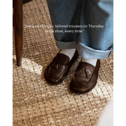 Viba - Tribeca Leather  - Cocoa Brown