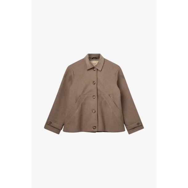 Kopenhaken - Wooli Studio Jakke - Morel Brown