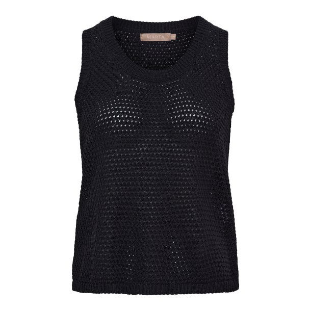 Marta - Nayla Knit Top - Black