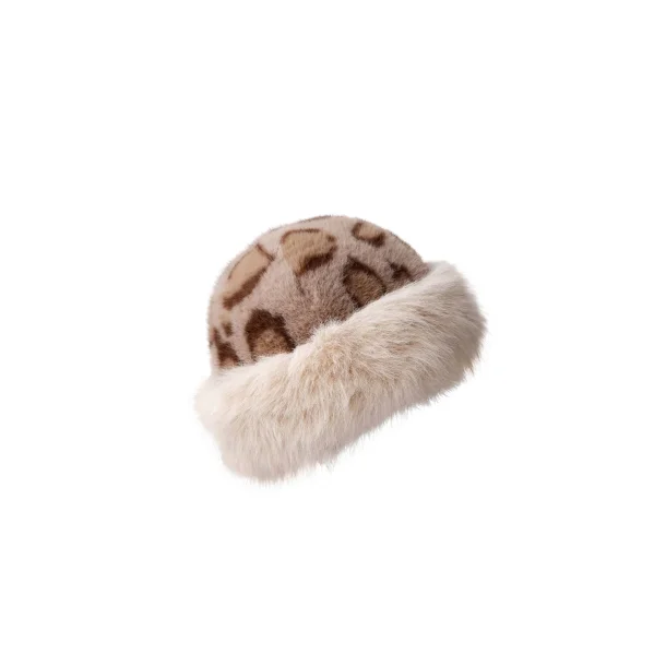 Black Colour - Miriam Soft Hat - Lt Leopard - Onesize