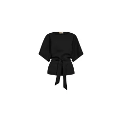 Mos Mosh - Rikala Miley bluse - Black