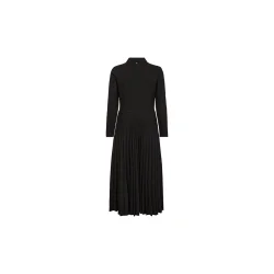 Mos Mosh - Maike Pleat Kjole - Black