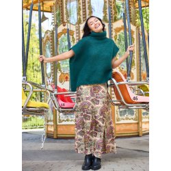 Black Colour - Luna Regular Nederdel - Ruby Meadow