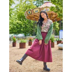 Black Colour - Luna Andrea S/S Top - Ruby Meadow