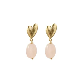 A Beautiful Story - Heavenly reringe - Rose Quartz Gold