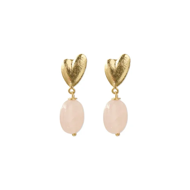 A Beautiful Story - Heavenly reringe - Rose Quartz Gold