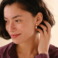 A Beautiful Story - Heavenly reringe - Rose Quartz Gold