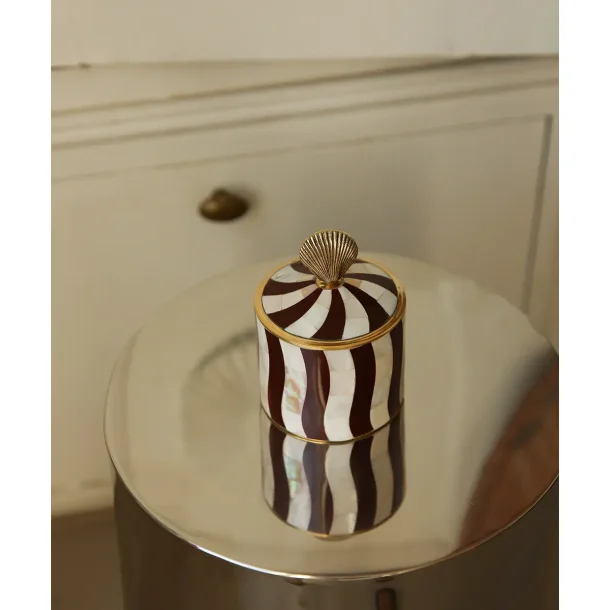 Doing Goods - Abby Shell circus Box - Large - Burgundy