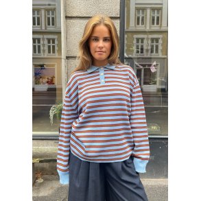 Boii - Adanne Polo Strik - Stripe Blue - Onesize