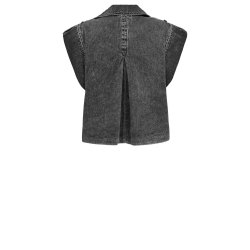 Gossia - AlfridaGO vest - Black Snow Wash