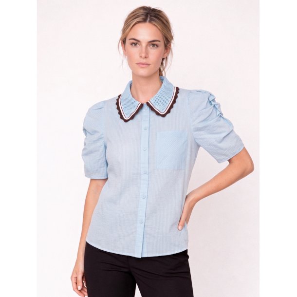 Gossia - AllyGO Skjorte - Light Blue 