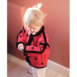 Sissel Edelbo - Amora Jakke Mini - Dark Red