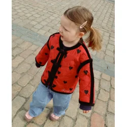 Sissel Edelbo - Amora Jakke Mini - Dark Red