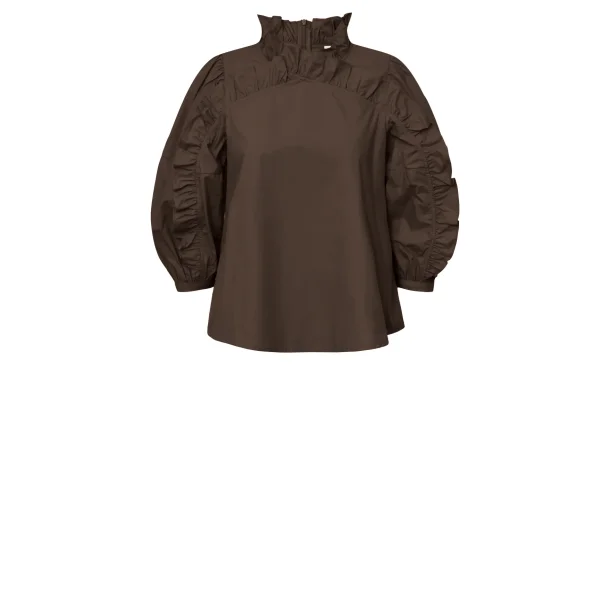 Gossia - Angelia bluse - Brown