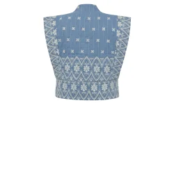 Gossia - Anina Vest - Chambrey Blue