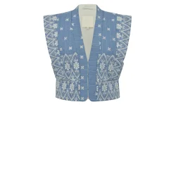 Gossia - Anina Vest - Chambrey Blue