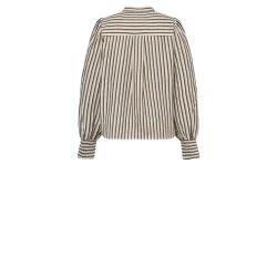 Gossia - Annemai Blouse - Brown Stripes