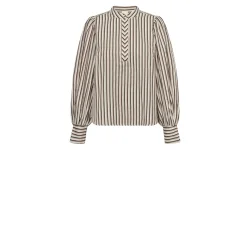 Gossia - Annemai Blouse - Brown Stripes