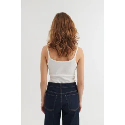 Basic Apparel - Arense Strap Top - White