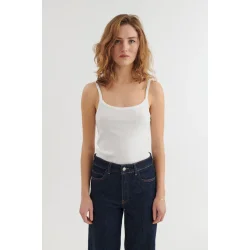 Basic Apparel - Arense Strap Top - White