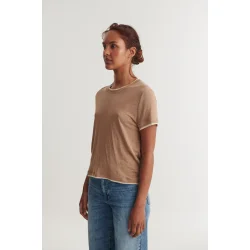 Basic Apparel - Ashly Double Tee - Portobella