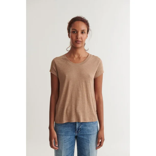 Basic Apparel - Ashly SS Tee - Portobella