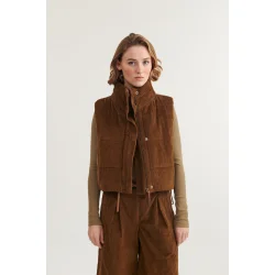 Basic Apparel - Isa Vest - Desert Palm