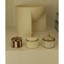 Doing Goods -  Bailey Circus Box Small - White 