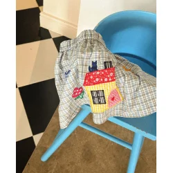 Sissel Edelbo - Barbera mini skirt - Blue checks