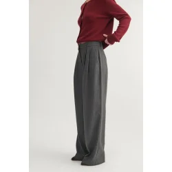 Basic apparel - Marjo pants - grey