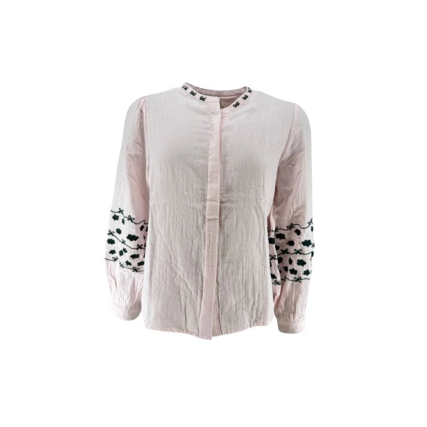 Wauw - Baggu Skjorte - Rose With Dark Green