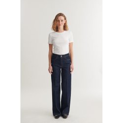 Basic Apparel - Enya Jeans -  Rinse Wash - Raw Denim