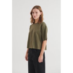 Basic Apparel - Raji Peace &amp; Love T-shirt - Riviera/Birch Army Ground 