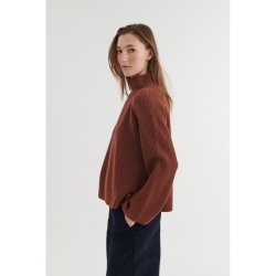 Basic Apparel - Cady Raglan Sweater - Tortoise Shell